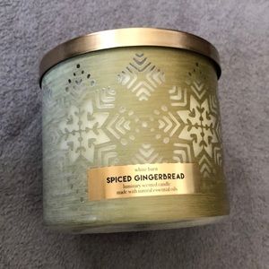 Bath and Body Works Spiced Gingerbread 3 Wick Candle